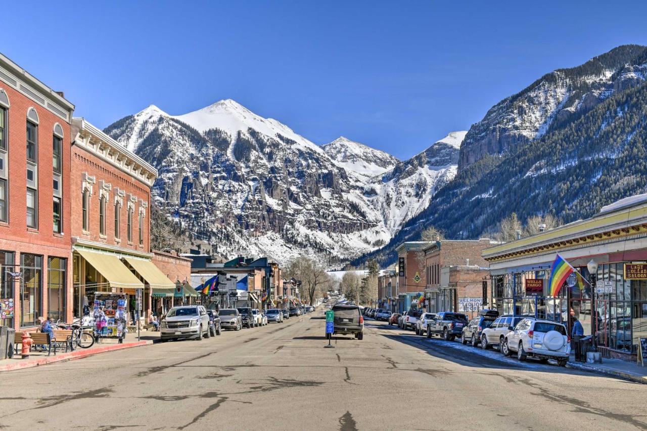 Bright Downtown Telluride Condo - Steps To Lift! Eksteriør billede